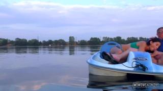Outdoor Blowjob on Pedal Boat 7