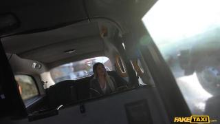 Fake Taxi - Macarena Lewis Teaches the Cabby to say Tits in her Language & Pays him with her Boobs 2