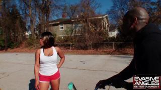 EVASIVE ANGLES Big Butt Black Girls on Bikes 2 Scene 3.Tiny Lets a Huge Dick into her Miniscule Hole 3