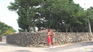 Asian Dude Sucks a Big Dick POV Style after Kissing with another Dude on the Street 3