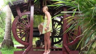 Blonde Teen in a Short Sun Dress in the Bower - Full Video! 3