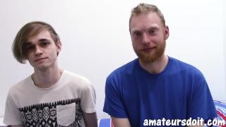 Ginger Bearded Hairy Aussie Amateur Top Fucks a Young & Smooth Total Passive Bottom 1