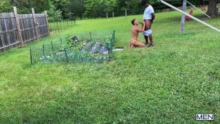 Men - Bruno Cartella Compares the Cucumbers from his Garden with his Neighbor's Ty Shine Big Cock 2