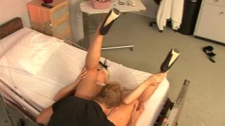 MILF Doctor with Big Tit and Blonde Hair having Sex with a Nurse 7