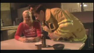 Smoking Hot Busty Blonde Fire Fighter Gets Hard Fucked by her Coworker 11