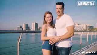 MAMACITAZ - Risky Public Sex at the Beach with Petite Babe Sandra Wellness 3