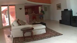 Whore Blonde Busty Teen and Brunette Gets Fucked by their two Mexican Client 6