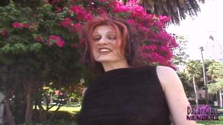 Tall Sexy Redhead is a Nervous first Time Flasher 4