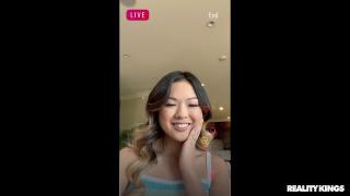 Reality Kings - Lulu Chu Agrees to Fuck her Boyfriend Ricky Johnson during her Live Stream 2