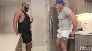 Muscle Daddy Fuck in the Kitchen 1