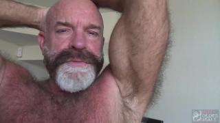 Hairy, Hung Daddy Strokes his Big Cock 7