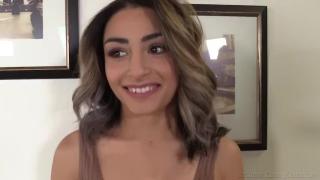 First Timer Latina Vanessa Piledrived on the Casting Couch 1