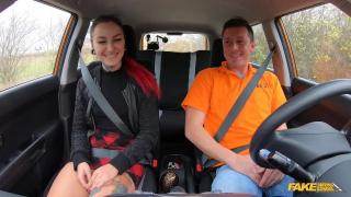 Fake Driving School - Sharlotte Thorne Hits on her Instructor to Persuade him to let her Smoke 6
