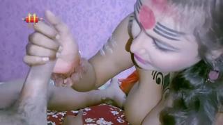Indian Aghori wants a Rough Fuck by her Monster Cock Assistant 5