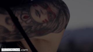 BURNING ANGEL - Cum on my Tattoo - Marley Brinx FULL SCENE 2
