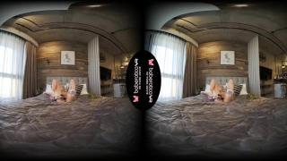 Solo Blonde Girl Mika is alone and very Naughty in VR 10