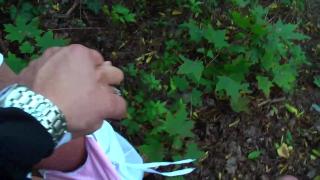 Jamine La Rouge Blowjob in the Park with a Stranger 10