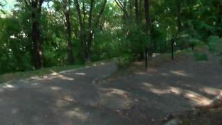 Jamine La Rouge Blowjob in the Park with a Stranger 2