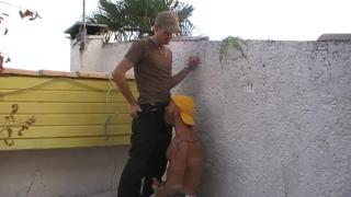 JESS ROYAN Fucked by a Rral Straight Arab Uckin Barebck in Exhib Outdoor Place 3