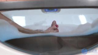 Layla Sin gives a Soapy Bathtub Footjob 3