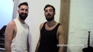Hot Aussie Bearded & Hung Amateurs Meet for first Time with Explosive Chemistry Sex 2