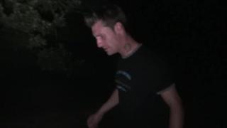 French Slut Fucke Din the Night by Daddy with Xxl Cock in Cruising Forest 1