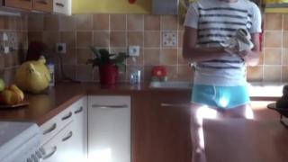 MAX Fucked by Surprise b Yhis best Friend in the Morning in the Kitchen 1