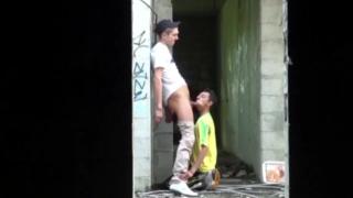 Sexy Exhib Outdoor with two Young Footballers Fucking Afet the Match 3