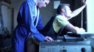 Slut Fucked by his Postboy in Uniform 10