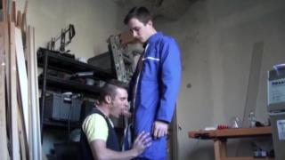 Slut Fucked by his Postboy in Uniform 2