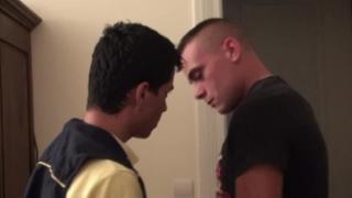 Innocent Latino Tinkfucke Dby Straight Badboy in Disctet Basement 2