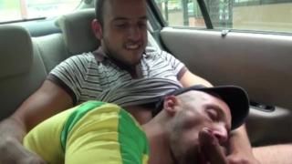 Valentin Fucking Stany in the Car in the Raod an Fucked in Cruising Forest