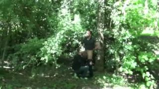 Blond French Twink Fucked by Msucle Boy in Exhib Forest Public Cruising 5