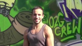Adrianf Ucked by the Muscle Pornstar Stny FALCONE in Echib Outdoor Place 1