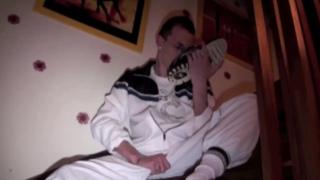 Innocent Twink 21 YO Hard Usbmissed to Badboy in Sneaker Sniffing and Locjing by Master 1