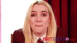 British 18 Year old Schoolgirl - Stockings & Feet JOI 10
