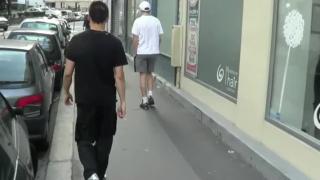 Asian Slut Fucke Dby Badboy with Jogging and Sneaker 1