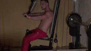 Innocent French Twink Fucked by Straight Muscle in the Musculation Room 1