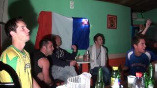 Sex in Public Bar with Footballers with Foot Domination 1