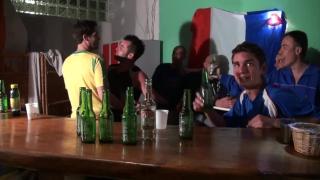 Sex in Public Bar with Footballers with Foot Domination 3