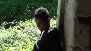 Young French Dude Sucked Outdoor by Young Ebony Twink 12