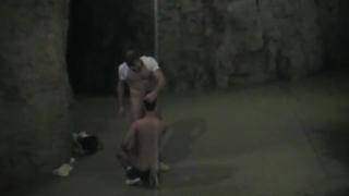 Sexy Latio Twink Fucked Rough by Arab in the Night in the Public Park in Paris 10
