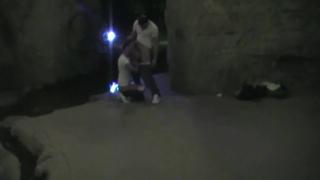 Sexy Latio Twink Fucked Rough by Arab in the Night in the Public Park in Paris 5