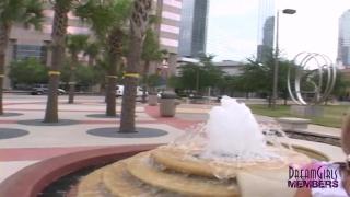 Nadia Flashes Ybor City and Downtown Tampa 6