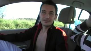 MAX French Twink Fucked by Straight in the Car and Outdoor 1