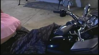 Big Bike Driver Fucks his Young Lover AT the Top of his Bike 6
