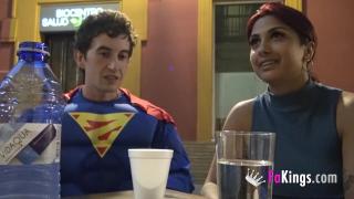 Valeria wants the KRYPTO-CUM! Unexpectedly Great Sex between this Dirty Spanish Babe and a Superman- 3