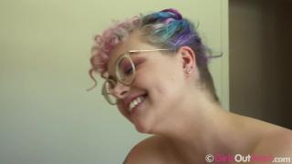 Curvy Hairy Lesbians with Big Boobs Lick each other and Enjoy Anal Fingering 5