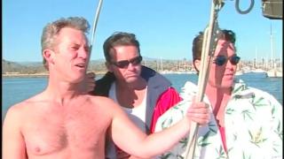 Young Gorgeous Brunette Lifeguard Gets Hard Fucked in the Speedboat 4