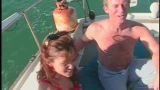 Young Gorgeous Brunette Lifeguard Gets Hard Fucked in the Speedboat 5